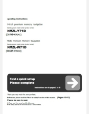 2021 DAIHATSU TANTO  9-INCH NAVI (NMZL-Y71D) NAVIGATION & MULTIMEDIA MANUAL